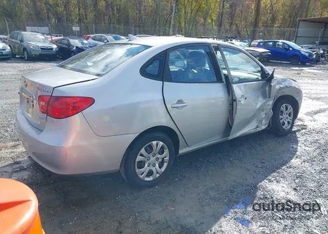 2010 Hyundai Elantra Gls from USA, damaged, VIN KMHDU4AD7AU991508